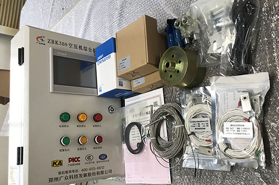 一拖二ZBK380型空壓機(jī)綜合保護(hù)裝置 斷油監(jiān)測儲氣罐超溫報(bào)警等功能